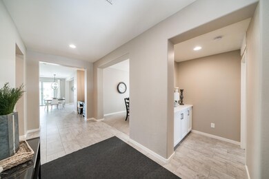 Foyer to 2nd Master Bedrrom Downstairs