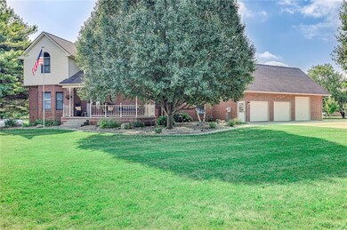 Mature trees throughout the property