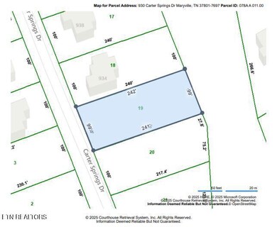CRS Property Map