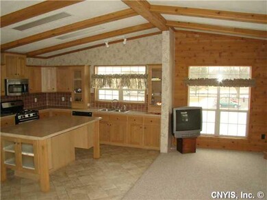 Great Room Combo Kitchen, Dining Area and Living r
