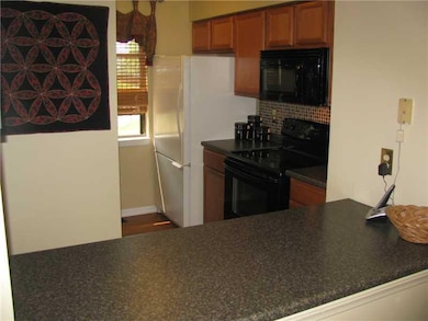 Kitchen. Remodeled Kitchen with glass backsplash