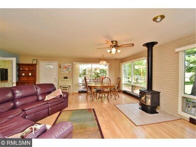 Love the wonderful spacious family room features a