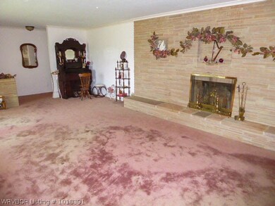 Formal Living Room with Fireplace