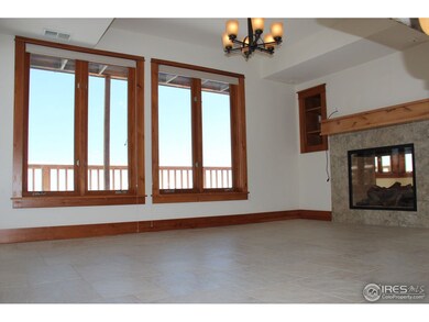 Dining Room with 2 Way Fireplace