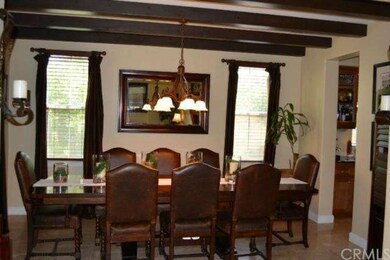 Tuscan style formal dining room