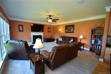 Living Room with Gas fireplace