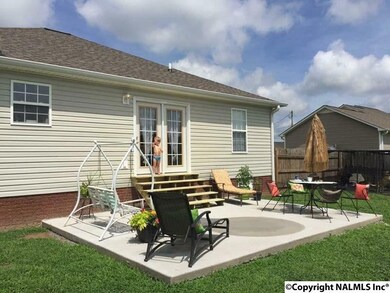 Owner had deck removed and installed patio perfect for grilling, entertaining and perfect for kids for chalk art, and power wheels!