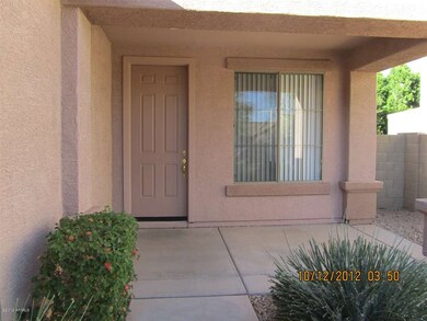 Covered front entrance