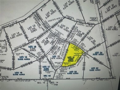 Plat of Bethel Woods Subdivision