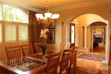 Entertaining will be easy in the dining room featu