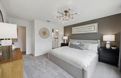 Elegant Owner's suite with beautiful finishes and ample floor space *Model representation
