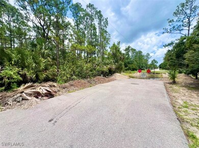 View of road to canal