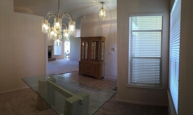 Dining Room View into Family Room