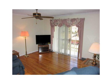 Living Room. Hardwood floors in living room
