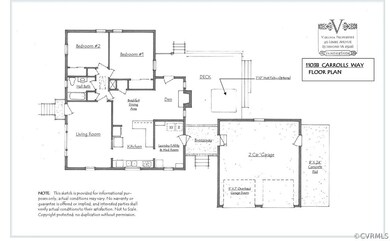 Floor Plan: One floor living
