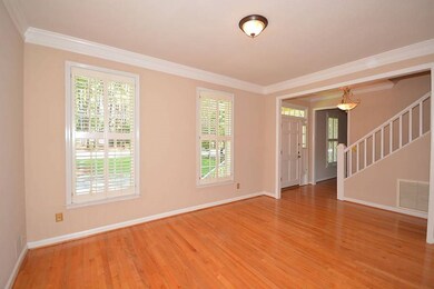Dining Room with Hardwood Flooring