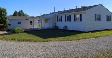 Driveway and rear of home