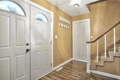 Beautiful curb appeal welcomes you into your bright, inviting foyer.