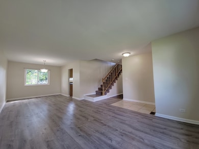 Expansive great room layout with clear flow from l