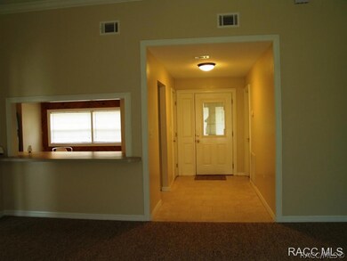 Foyer & pass thru to kitchen.
