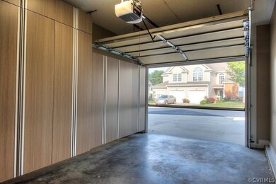 Custom Built-in cabinets in garage