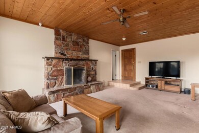 Natural Stone Fireplace