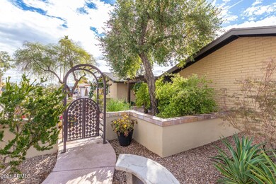 Gated Courtyard Entry