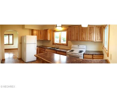 Both the fridge and range appliances are brand new