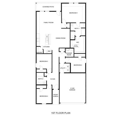 View of home floor plan
