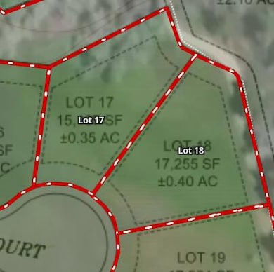 Lot 17 Plat Outline