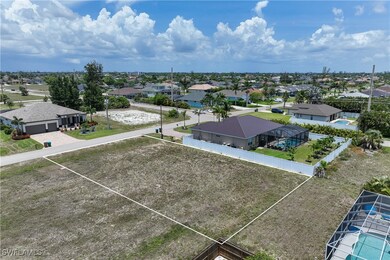 Aerial perspective of suburban area