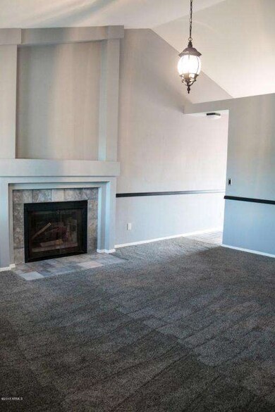 FIREPLACE IN FORMAL LIVING SPACE