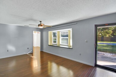 Living Room with Bay Window