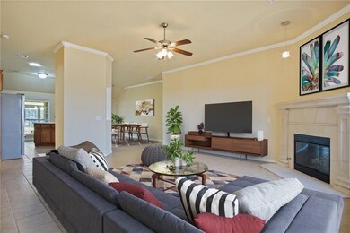 Walk in Front Door to Living Room (Staged)