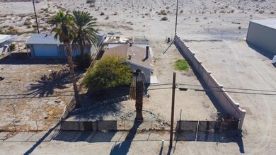 front drone shot