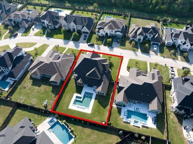 Home sits on a large lot in the gated community of Bridlecreek