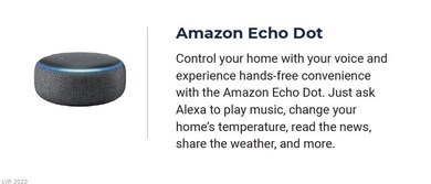 Amazon Echo Dot Included in Smart Home System- HOME IS CONNECTED