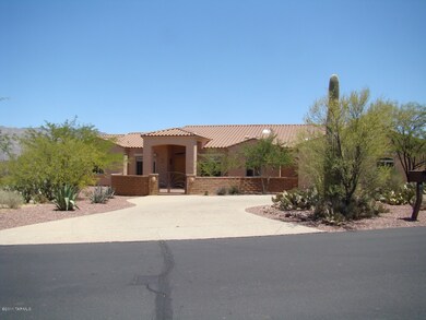 Front of home circle drive