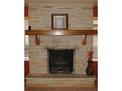 Living Room. large formal living room with stone, 