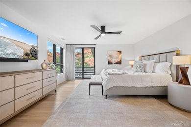 Primary Suite with views of the Red Rocks