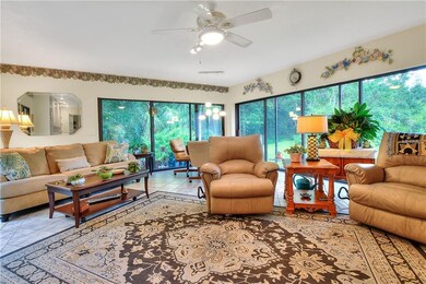 20x20 Family Room opening to privacy & woodlands
