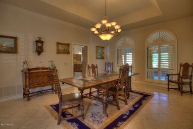Formal dining area