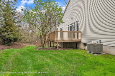 Oversized large deck facing west