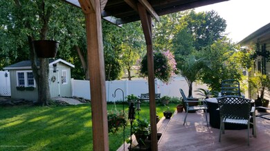 deck yard grass