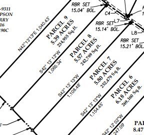 Plat of Survey Parcel 8