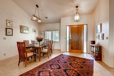 Open formal dining room