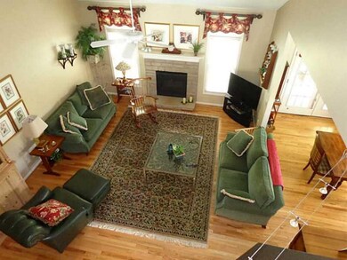 View. loft view of Great Room