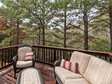 wonderful spot on the newly stained deck overlooki