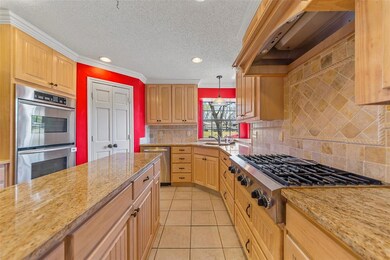 Granite countertops and stainless appliances