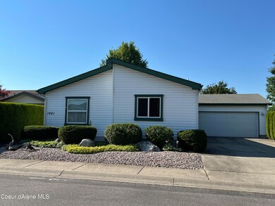 Front with garage